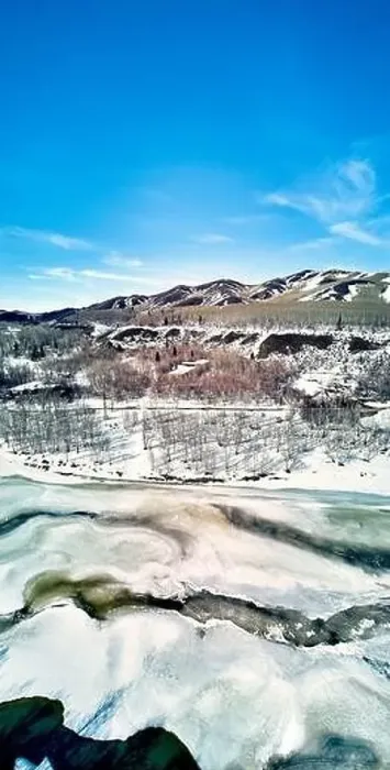 Framed Print : Panoramic aerial view: beautiful spring landscape Framed Print : Panoramic aerial view: beautiful spring landscape