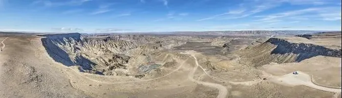 Framed Print : Panoramic drone picture of the Fish River Canyon in Namibia taken from the upper edge of the south side in summer Framed Print : Panoramic drone picture of the Fish River Canyon in Namibia taken from the upper edge of the south side in summer