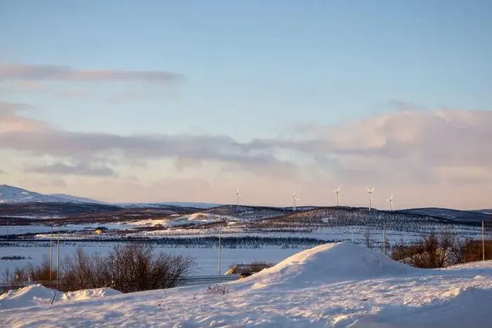 Framed Print : Panoramic mountain view in Kiruna, Swedish Lapland. Tundra landscape with dramatic January sky Framed Print : Panoramic mountain view in Kiruna, Swedish Lapland. Tundra landscape with dramatic January sky
