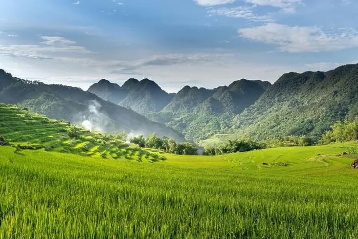 Framed Print : Panoramic view of beautiful green terraces of Pu Luong commune, Thanh Hoa province, Vietnam Framed Print : Panoramic view of beautiful green terraces of Pu Luong commune, Thanh Hoa province, Vietnam