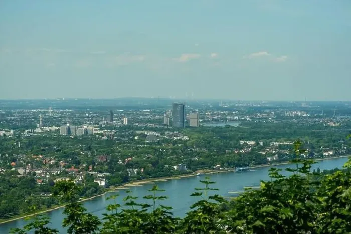 Framed Print : Panoramic view of the city of Bonn and the river Rhine Framed Print : Panoramic view of the city of Bonn and the river Rhine