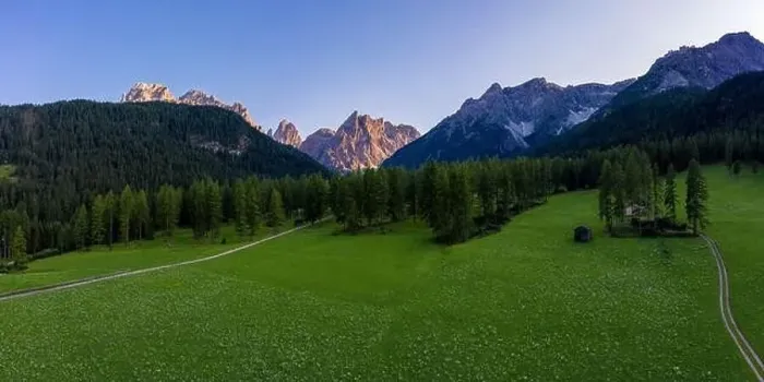 Framed Print : Panoramic view on Dolomites Framed Print : Panoramic view on Dolomites