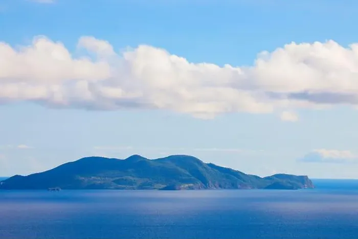 Framed Print : Panoramic View to the Guadeloupe Island under the Blue Clouds, Caribbean islands Framed Print : Panoramic View to the Guadeloupe Island under the Blue Clouds, Caribbean islands