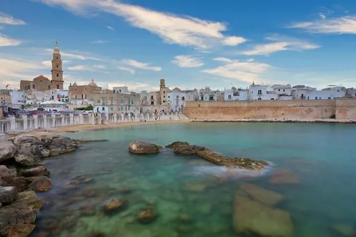 Framed Print : Panoramic view of Monopoli. Puglia, Southern Italy. Sea in summer. Italian resort Framed Print : Panoramic view of Monopoli. Puglia, Southern Italy. Sea in summer. Italian resort