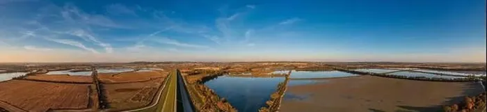 Framed Print : Panoramic view of the nature reserve near Lubomia in Poland. Drone photography Framed Print : Panoramic view of the nature reserve near Lubomia in Poland. Drone photography