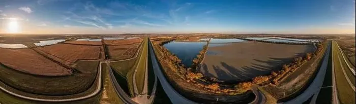 Framed Print : Panoramic view of the nature reserve near Lubomia in Poland. Drone photography Framed Print : Panoramic view of the nature reserve near Lubomia in Poland. Drone photography