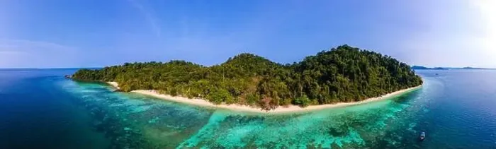 Framed Print : Panoramic view from the sky at Koh Kradan island Thailand, voted as best beach in the world in 2023 Framed Print : Panoramic view from the sky at Koh Kradan island Thailand, voted as best beach in the world in 2023
