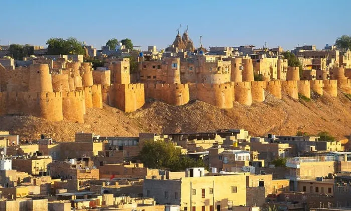 Framed Print : Panoramic view skyline of Jaisalmer Fort, Jaisalmer, Rajasthan, India Framed Print : Panoramic view skyline of Jaisalmer Fort, Jaisalmer, Rajasthan, India