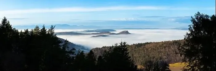 Framed Print : Panoramic view over the valley with fog and castle on the hill in autumn. Spisky Hrad, Slovakia Framed Print : Panoramic view over the valley with fog and castle on the hill in autumn. Spisky Hrad, Slovakia