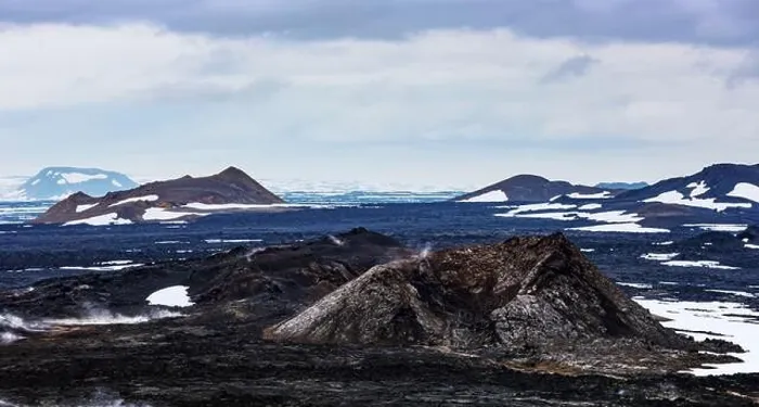Framed Print : Panoramical view of Reeky lavas field in the geothermal valley Leirhnjukur, near Krafla volcano, Iceland. Landscape photography Framed Print : Panoramical view of Reeky lavas field in the geothermal valley Leirhnjukur, near Krafla volcano, Iceland. Landscape photography