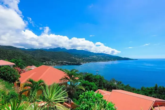 Framed Print : Paradise Landscape of the Guadeloupe Island, Caribbean islands Framed Print : Paradise Landscape of the Guadeloupe Island, Caribbean islands
