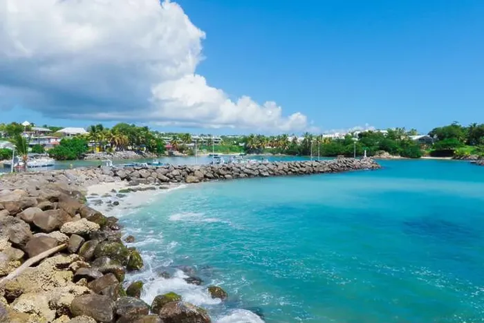 Framed Print : Paradise Landscape of the Guadeloupe Island, Caribbean islands Framed Print : Paradise Landscape of the Guadeloupe Island, Caribbean islands