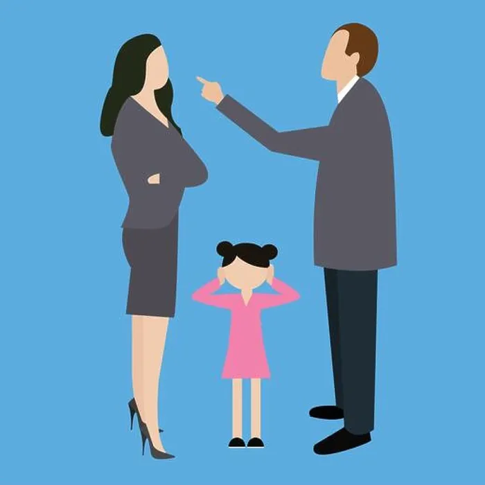Framed Print : parent couple fight argue arguing in front child Framed Print : parent couple fight argue arguing in front child