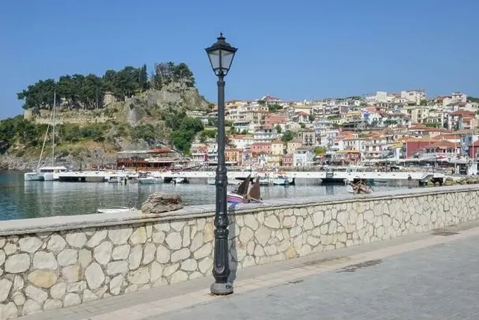 Framed Print : Parga, Greece - 17 May 2022: the touristic village of Parga on Greece Framed Print : Parga, Greece - 17 May 2022: the touristic village of Parga on Greece