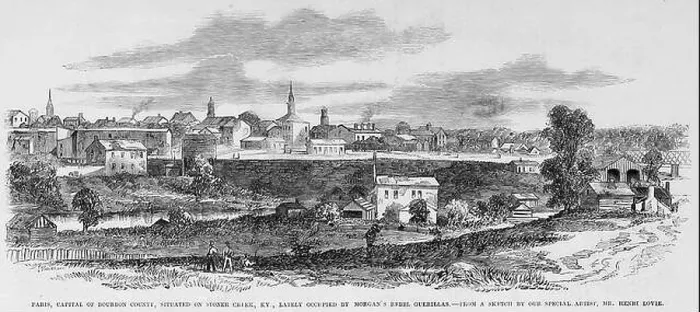 Framed Print : Paris, capital of Bourbon County Framed Print : Paris, capital of Bourbon County