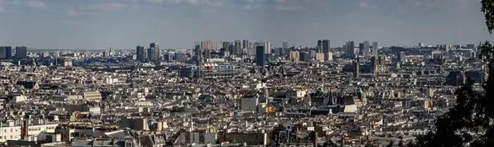 Framed Print : Paris, France, Europe, aerial view of the city Framed Print : Paris, France, Europe, aerial view of the city
