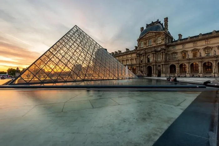 Framed Print : Paris, France - May 7, 2016: The Louvre Museum is one of the world's largest museums and a historic monument. A central landmark of Paris, France Framed Print : Paris, France - May 7, 2016: The Louvre Museum is one of the world's largest museums and a historic monument. A central landmark of Paris, France