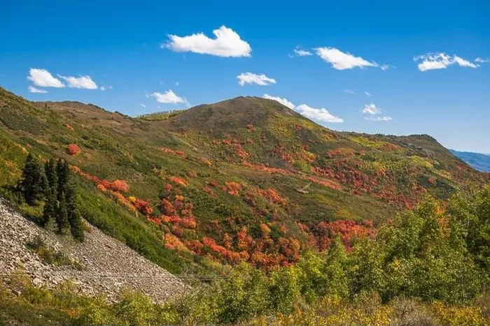 Framed Print : Park City, Utah, USA scenic landscape in Wasatch Back during autumn Framed Print : Park City, Utah, USA scenic landscape in Wasatch Back during autumn
