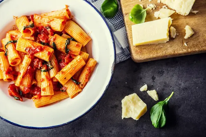 Framed Print : Pasta. Italian and Mediterranean cuisine