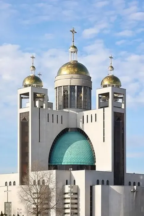 Framed Print : Patriarchal Cathedral of the Resurrection of Christ of the UGCC in Kyiv on a sunny winter day Framed Print : Patriarchal Cathedral of the Resurrection of Christ of the UGCC in Kyiv on a sunny winter day