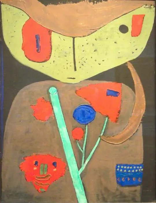 Framed Print : Paul Klee - Figure go the Oriental Theatre - 1934 Framed Print : Paul Klee - Figure go the Oriental Theatre - 1934