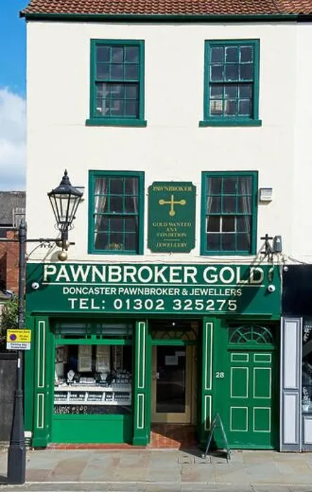 Framed Print : Pawnbroker Gold shop, Market Place, Doncaster, South Yorkshire, England UK Framed Print : Pawnbroker Gold shop, Market Place, Doncaster, South Yorkshire, England UK