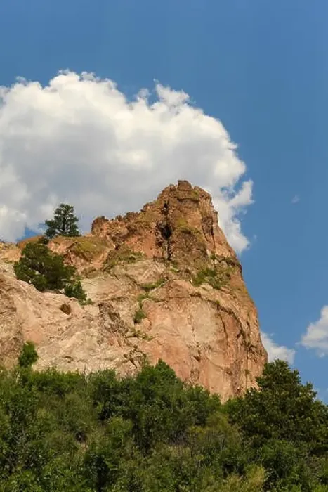 Framed Print : Peak formation at Garden of the Gods in Colorado Springs Framed Print : Peak formation at Garden of the Gods in Colorado Springs
