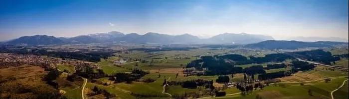 Framed Print : Penzberg city in bavaria. Aerial Panorama Framed Print : Penzberg city in bavaria. Aerial Panorama