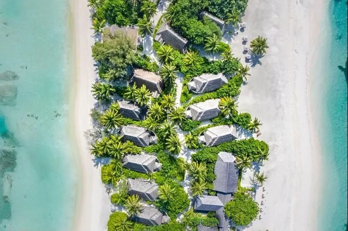 Framed Print : Perfect aerial landscape, luxury tropical resort or hotel with water villas and beautiful beach scenery. Amazing bird eyes view in Maldives, landscape Framed Print : Perfect aerial landscape, luxury tropical resort or hotel with water villas and beautiful beach scenery. Amazing bird eyes view in Maldives, landscape