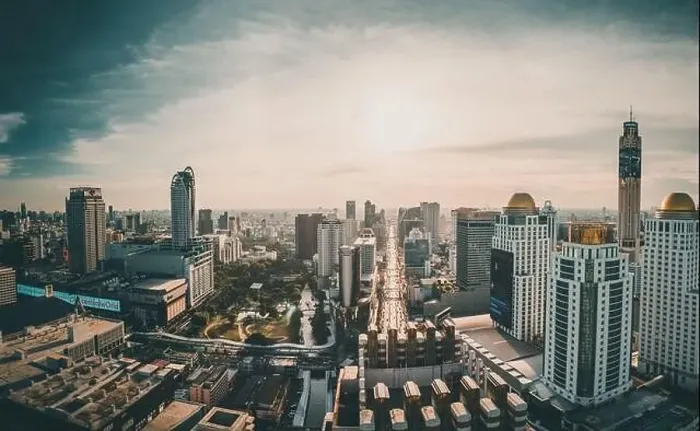 Framed Print : Petchaburi and Central Embassy Aerial views in Ploenchit, Bangkok, Thailand Framed Print : Petchaburi and Central Embassy Aerial views in Ploenchit, Bangkok, Thailand