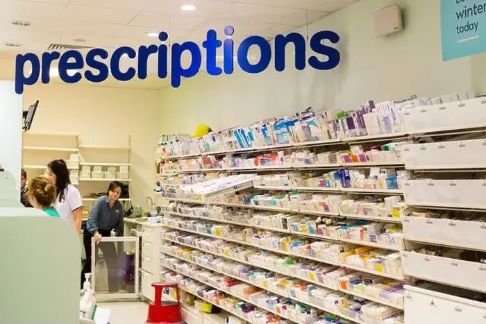 Framed Print : Pharmacy prescriptions at Boots the chemist department store. Belfast, Northern Ireland Framed Print : Pharmacy prescriptions at Boots the chemist department store. Belfast, Northern Ireland
