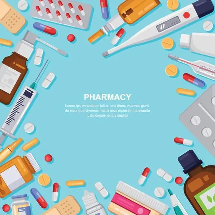 Framed Print : Pharmacy square frame with pills Framed Print : Pharmacy square frame with pills