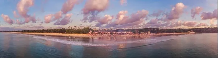 Framed Print : Photo from the air, from the drone Balinese Jimbaran beach famous for it's perfect sea food restaurants Framed Print : Photo from the air, from the drone Balinese Jimbaran beach famous for it's perfect sea food restaurants