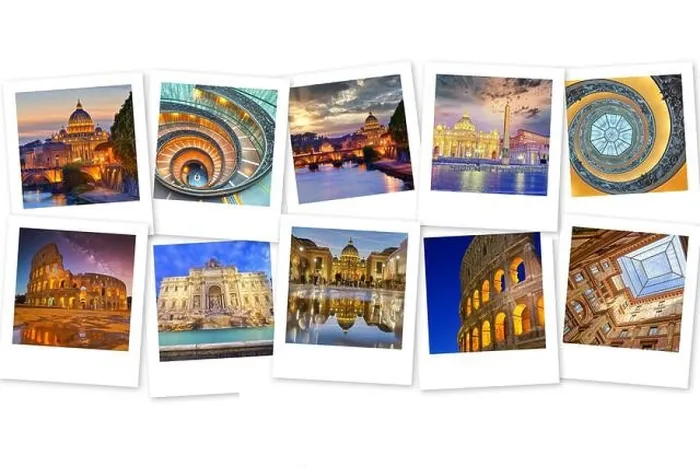 Framed Print : Photo collage from Rome, Italy. Colosseum, Vatican, museums photos. Travel concept Framed Print : Photo collage from Rome, Italy. Colosseum, Vatican, museums photos. Travel concept