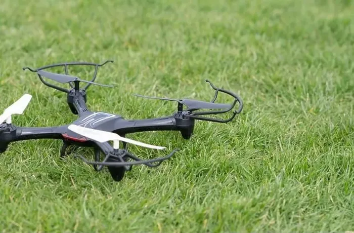 Framed Print : photo of drone quad copter Framed Print : photo of drone quad copter