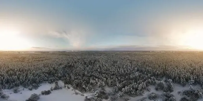 Framed Print : photo from a flying drone, a small planet and a winter landscape, pines and spruces are covered with snow Framed Print : photo from a flying drone, a small planet and a winter landscape, pines and spruces are covered with snow