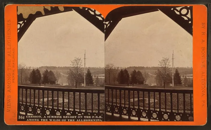 Framed Print : This photograph by R.A. Bonine shows Cresson Framed Print : This photograph by R.A. Bonine shows Cresson
