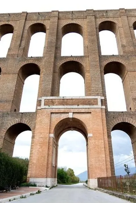 Framed Print : Photograph taken at the Carolino Aqueduct, Caserta, Italy, featuring a view of the structure Framed Print : Photograph taken at the Carolino Aqueduct, Caserta, Italy, featuring a view of the structure