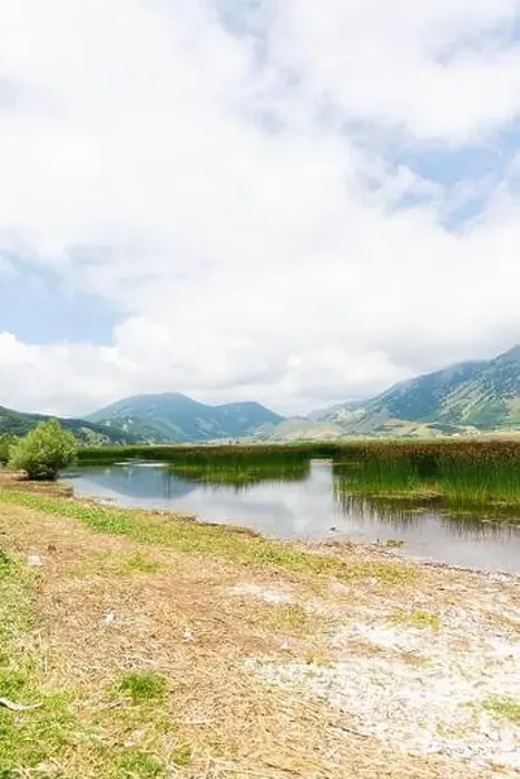 Framed Print : Photograph taken at Lake Matese Framed Print : Photograph taken at Lake Matese