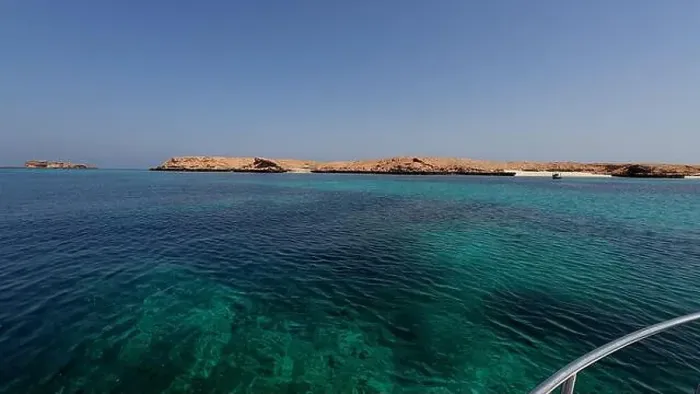 Framed Print : Photography of small islands sanctuary in Oman near Muscat shot from a boat during spring sunny day Framed Print : Photography of small islands sanctuary in Oman near Muscat shot from a boat during spring sunny day