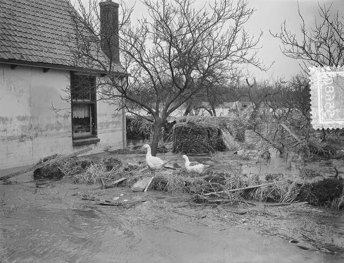 Framed Print : Pictures froms Gravendeel Date: February 23, 1953 Location: s-Gravendeel, South Holland Framed Print : Pictures froms Gravendeel Date: February 23, 1953 Location: s-Gravendeel, South Holland