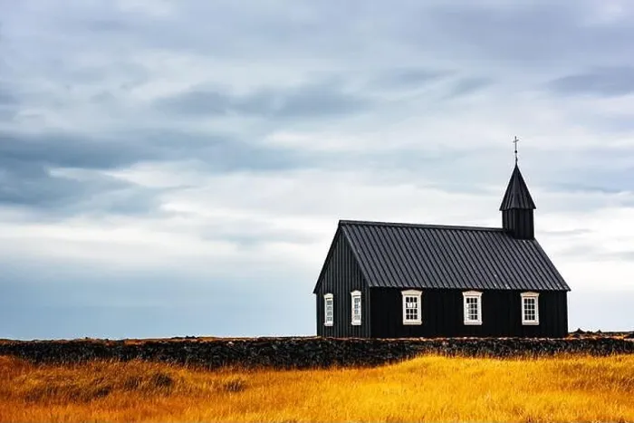 Framed Print : Picturesque autumn landscape with famous picturesque black church of Budir at Snaefellsnes peninsula region in Iceland Framed Print : Picturesque autumn landscape with famous picturesque black church of Budir at Snaefellsnes peninsula region in Iceland