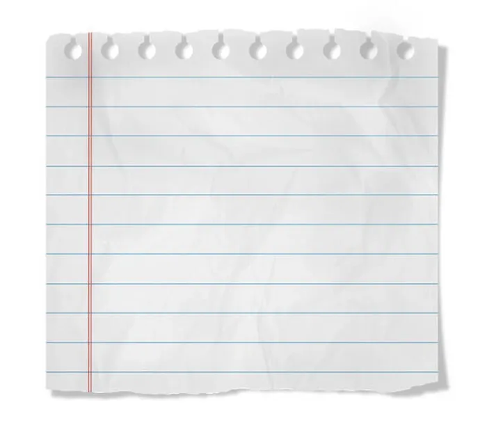 Framed Print : Piece of paper with empty space isolated on white Framed Print : Piece of paper with empty space isolated on white