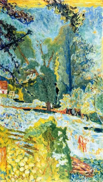 Framed Print : Pierre Bonnard, landscape painting, Paysage Normand, (Landscape in Normandy), 1920 Framed Print : Pierre Bonnard, landscape painting, Paysage Normand, (Landscape in Normandy), 1920