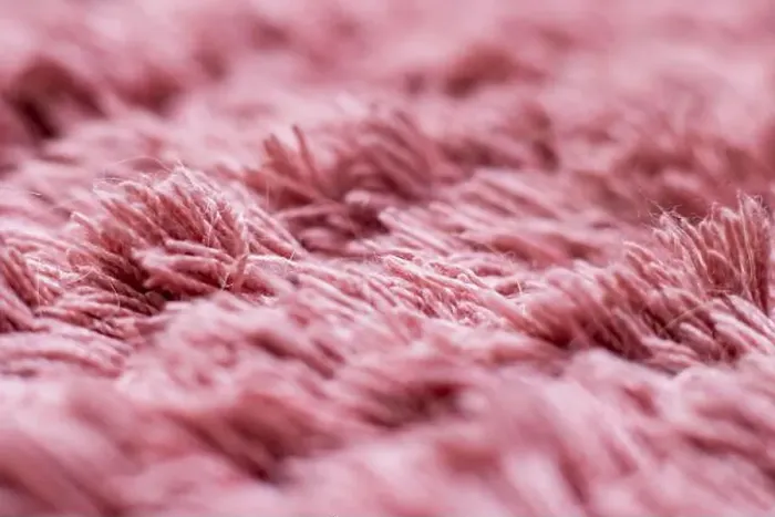 Framed Print : Pink fabric bristles close up, background or texture Framed Print : Pink fabric bristles close up, background or texture