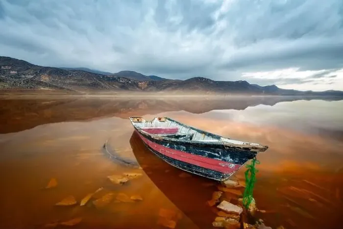 Framed Print : Pink Maharlu Lake near Shiraz in Iran, take in January 2019 taken in hdr Framed Print : Pink Maharlu Lake near Shiraz in Iran, take in January 2019 taken in hdr