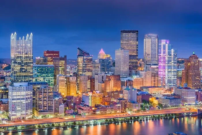 Framed Print : Pittsburgh, Pennsylvania, USA skyline on the River Framed Print : Pittsburgh, Pennsylvania, USA skyline on the River
