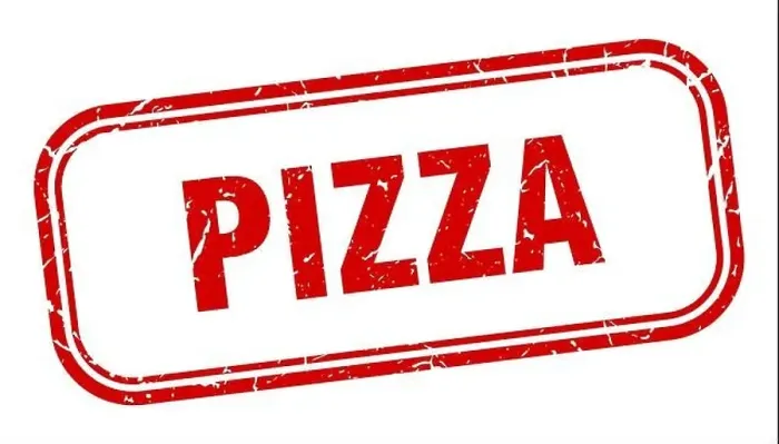 Framed Print : pizza stamp. pizza square grunge sign. pizza Framed Print : pizza stamp. pizza square grunge sign. pizza