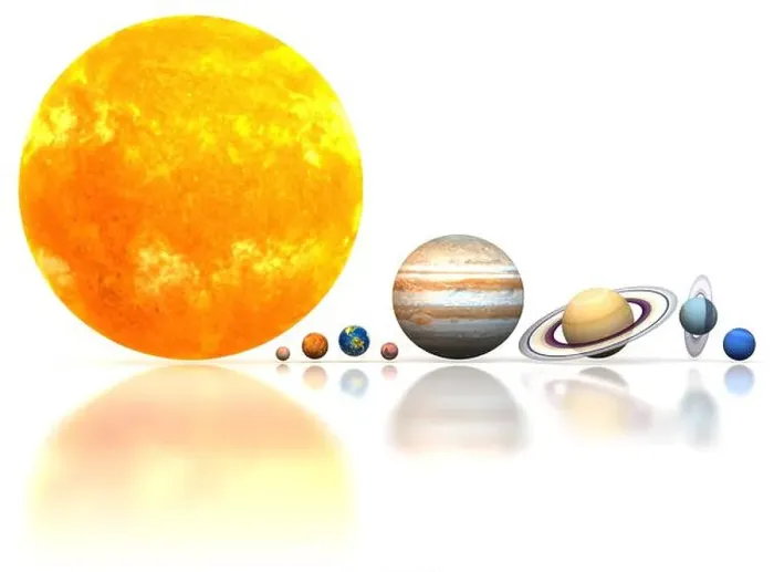 Framed Print : Planets. Planet. The Solar System on a white background Framed Print : Planets. Planet. The Solar System on a white background