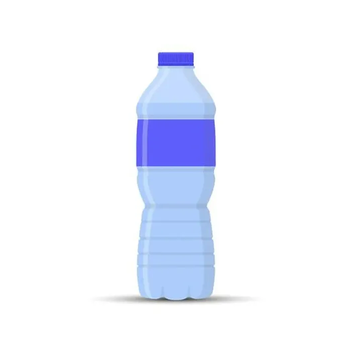 Framed Print : plastic water bottle, simple drawing for websites and apps Framed Print : plastic water bottle, simple drawing for websites and apps